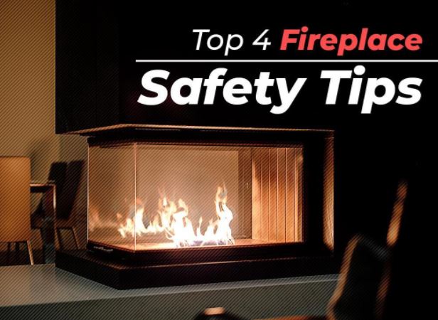 Top 4 Fireplace Safety Tips 前4壁炉安全提示