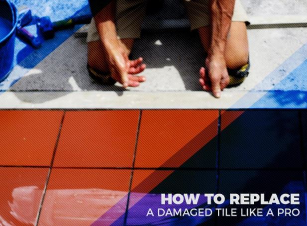 像专业人士那样取代受损的瓷砖