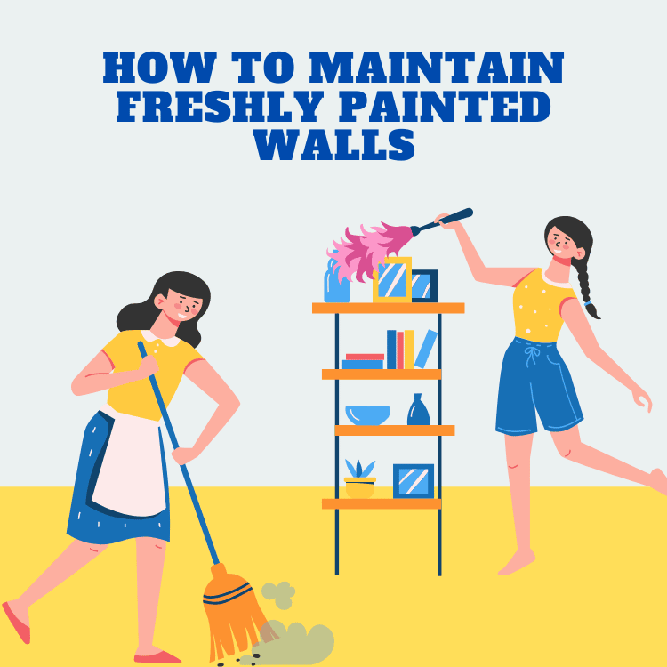 如何维护新粉刷的墙壁