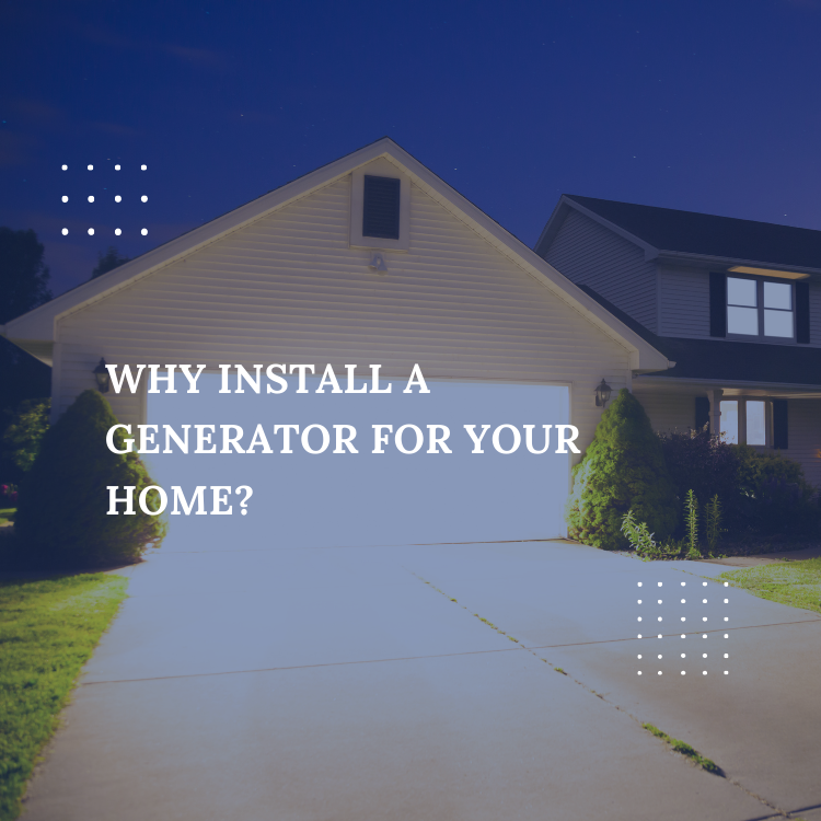 为什么安装发电机