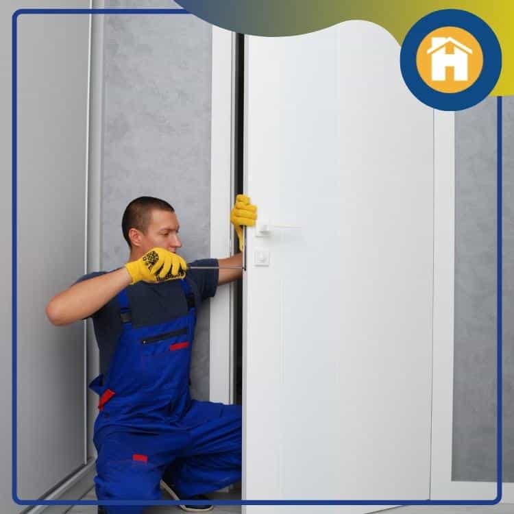 替换门在温尼伯的家